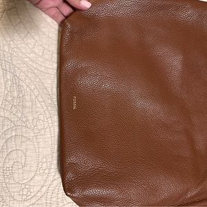 Fossil Brown Hobo Bag